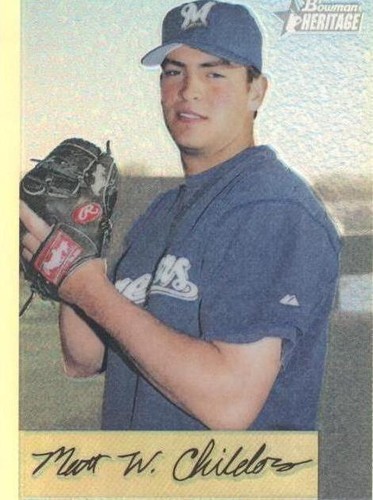 2002 Bowman Heritage - Matt Childers #11BHC