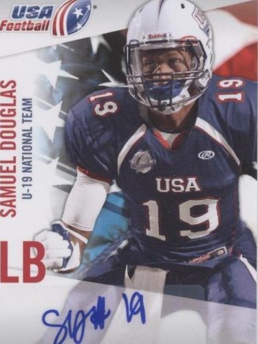 2012 Upper Deck USA Football Samuel Douglas #U19-16