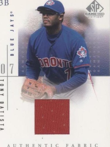 2001 SP Game Used Edition - Tony Batista #TB