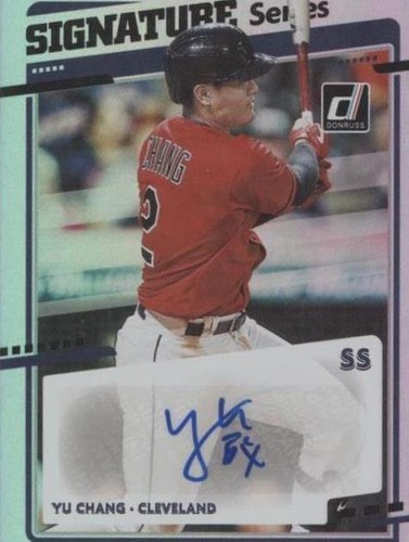 2020 Panini Donruss - Yu Chang #SS-YC