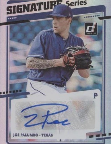 2020 Panini Donruss - Joe Palumbo #SS-JP