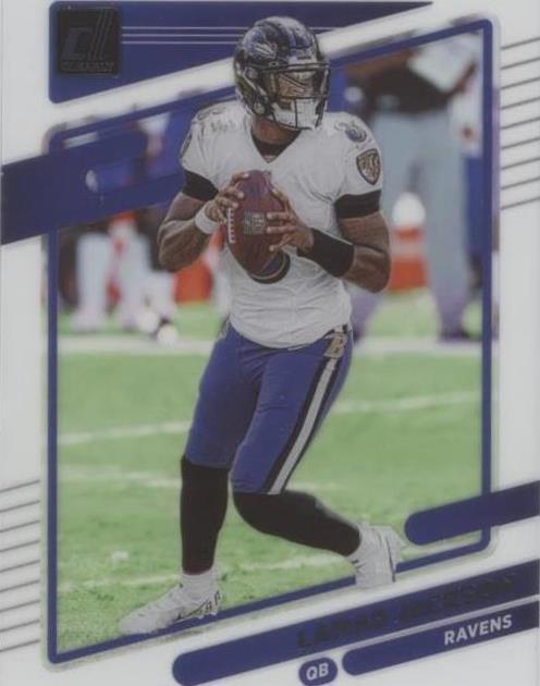 Panini Clearly Donruss 2021 Lamar Jackson #4