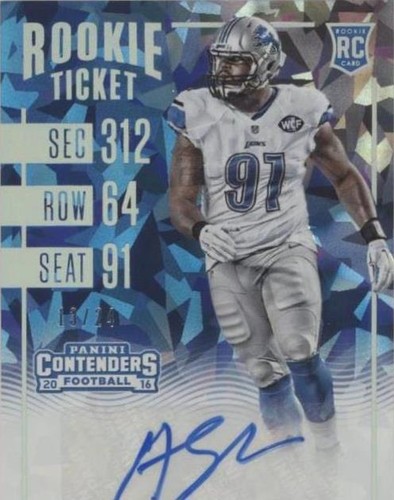 2016 Panini Contenders A'Shawn Robinson #128