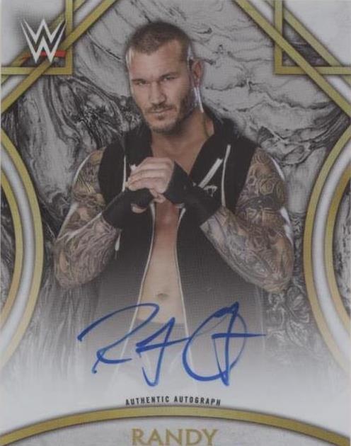 2018 Topps Legends of the WWE - Autographs #A-RO Randy Orton /199 (AU ...