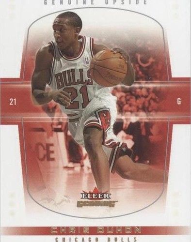 2004-05 Fleer Genuine - Chris Duhon #117