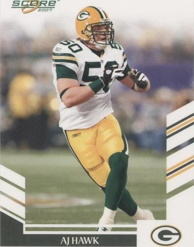 2007 Score A.J. Hawk #59