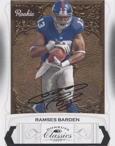 2009 Donruss Classics Ramses Barden #237
