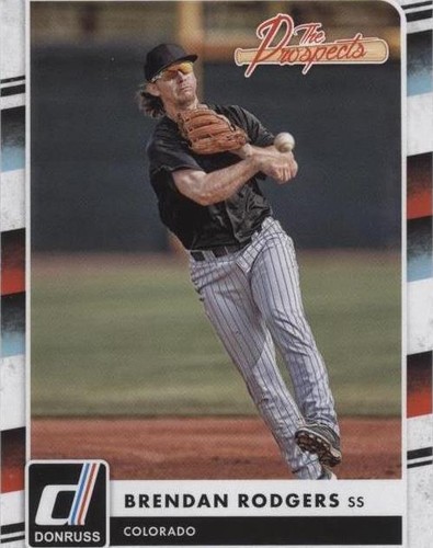 2016 Panini Donruss - Brendan Rodgers #TP5