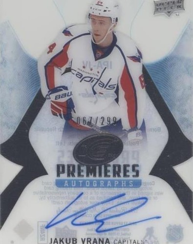 2016-17 Upper Deck Ice - Jakub Vrana #IPA-JV