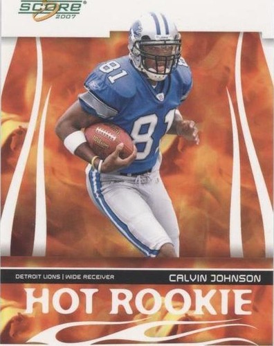 2007 Score Calvin Johnson #HR-5