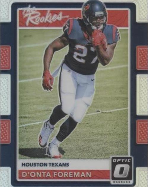 2017 Donruss Optic D'onta Foreman #25