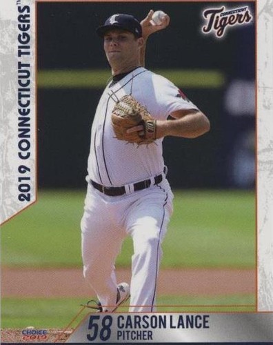 2019 Choice Connecticut Tigers - Carson Lance #19