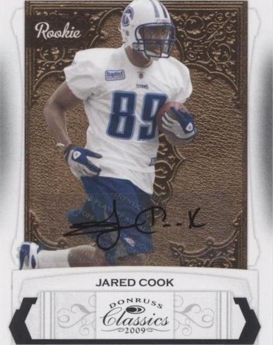 2009 Donruss Classics Jared Cook #198