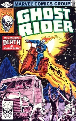 Ghost Rider #42 FN+ 6.5 1980 Stock Image