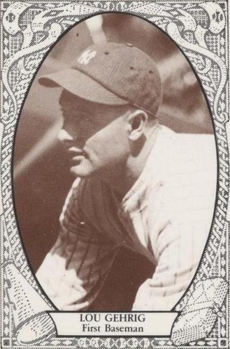 Topps Project 70 Card 250 Lou Gehrig by Joshua Vides New