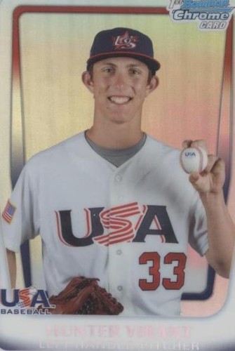 2011 Bowman Chrome - Hunter Virant #18U-24