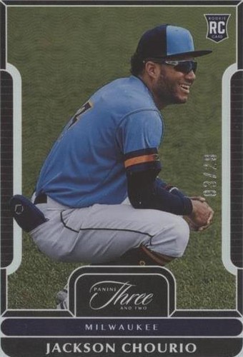2023 Panini Three and Two - Jackson Chourio #47
