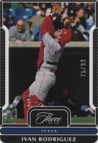 2023 Panini Three and Two - Ivan Rodriguez #3