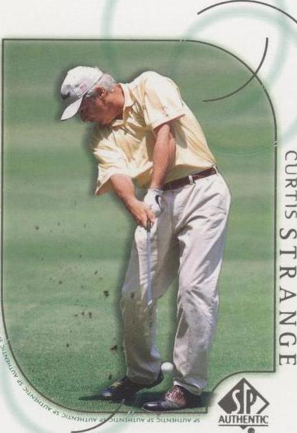 2001 SP Authentic - Curtis Strange #39