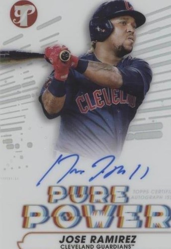 2022 Topps Pristine - Jose Ramirez #PPA-JR