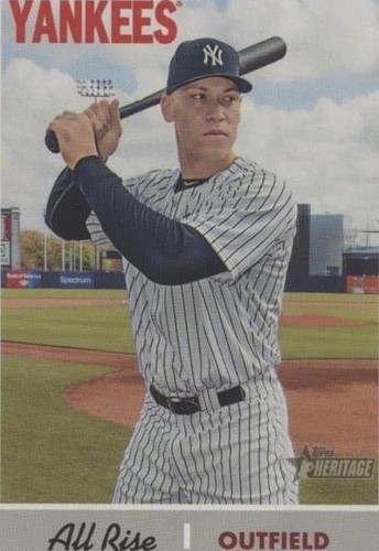2019 Topps Heritage - Aaron Judge #499