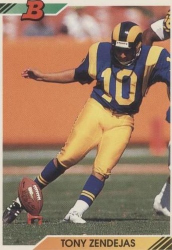 1992 Bowman Tony Zendejas #89