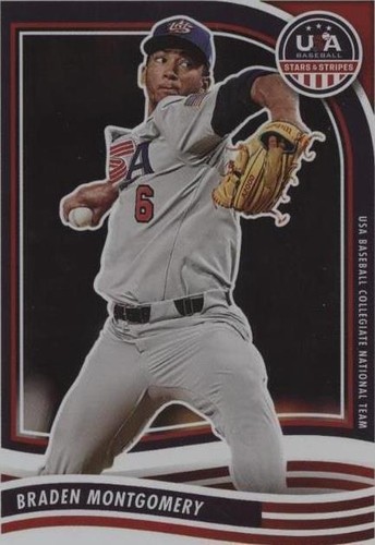 Braden Montgomery - Patch Auto 19/25 - 2024 Panini Stars & Stripes 