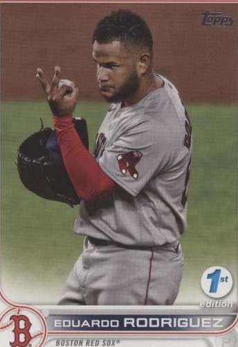 2022 Topps Series 1 1st Edition - Eduardo Rodriguez #192