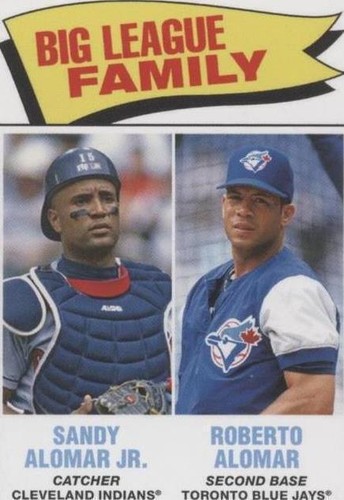 2020 Topps Throwback Thursday #TBT - Roberto Alomar Sandy Alomar Jr. #125