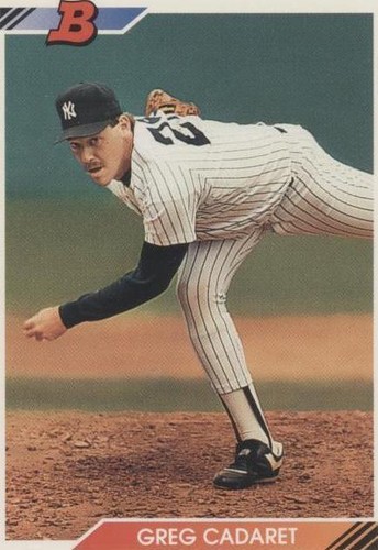 1992 Bowman - Greg Cadaret #231