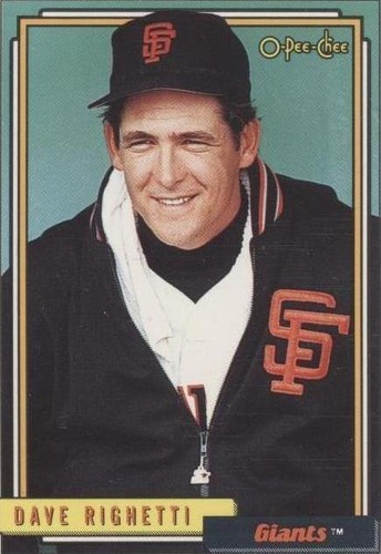 1992 O-Pee-Chee - Dave Righetti #35