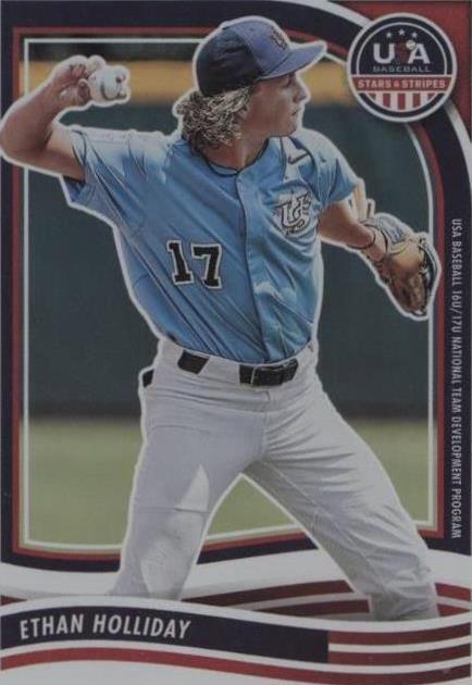 2024 Panini Stars and Stripes - Ethan Holliday #110