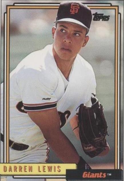 Topps 1992 - Darren Lewis #743