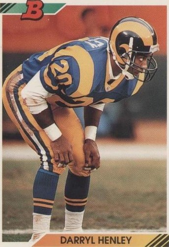 1992 Bowman Darryl Henley #327
