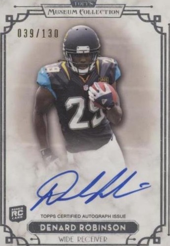 2013 Topps Museum Collection Denard Robinson #SSA-DR