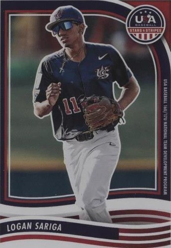 2024 Panini Stars and Stripes - Logan Sariga #179
