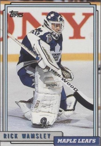 1992-93 Topps - Rick Wamsley #425