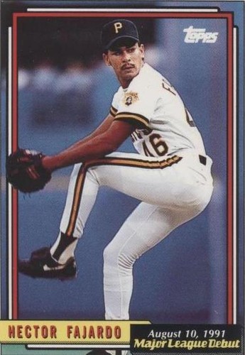 1991-92 Topps Major League Debut 1991 - Hector Fajardo #53