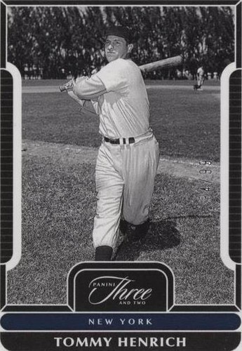 2023 Panini Three and Two - Tommy Henrich #18