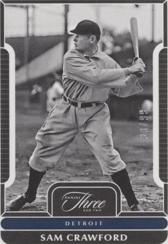 2023 Panini Three and Two - Sam Crawford #72