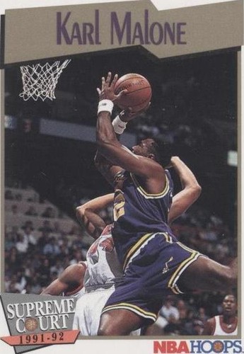 1991-92 NBA Hoops - Karl Malone #499