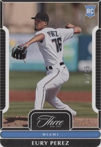 2023 Panini Three and Two - Eury Perez #46