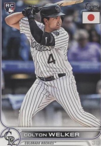 2022 Topps Japan Edition - Colton Welker #128