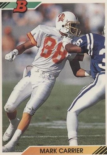 1992 Bowman Mark Carrier #16