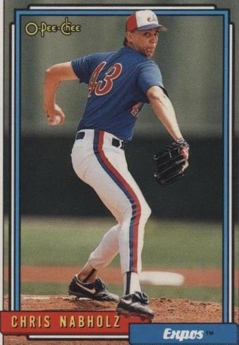 1992 O-Pee-Chee - Chris Nabholz #32
