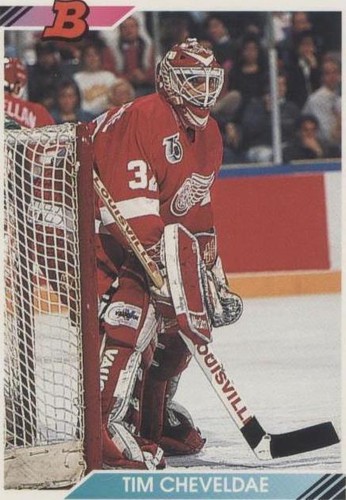 1992-93 Bowman - Tim Cheveldae #420