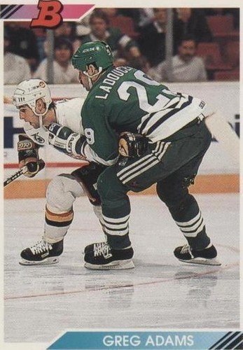 1992-93 Bowman - Greg Adams #333
