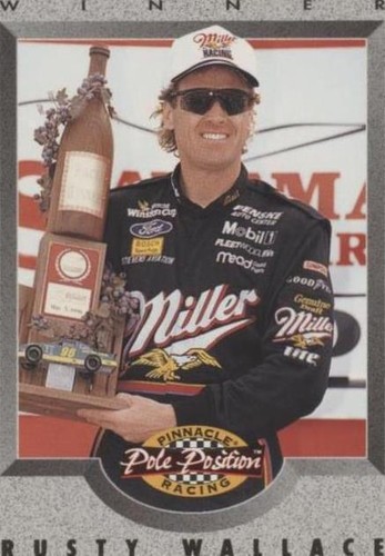 1996 Pinnacle Pole Position - Rusty Wallace #65