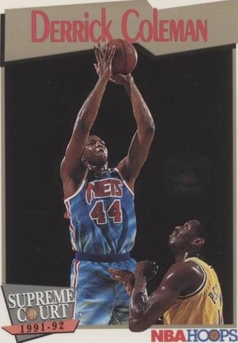 1991-92 NBA Hoops - Derrick Coleman #482
