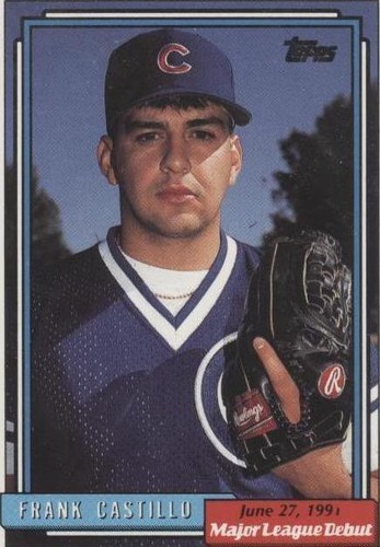 1991-92 Topps Major League Debut 1991 - Frank Castillo #32
